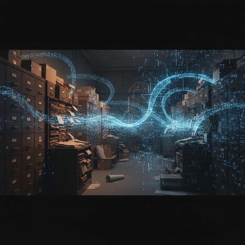Logiciel GED en Algérie — archives papier dématérialisées en flux numérique
